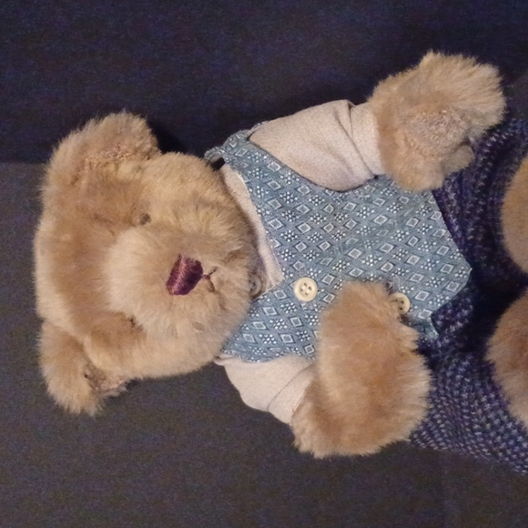 Plush Brown Bear - Picture 2 of 6